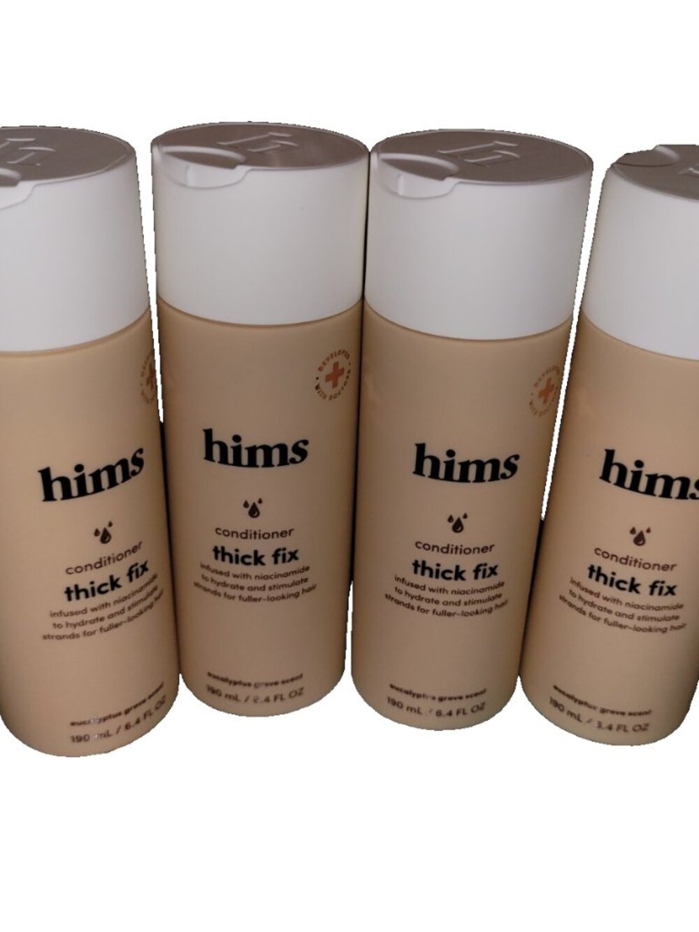 Hims Thick Fix Conditioner Eucalyptus Grove Scent Lot Of 4 Bottles Sealed